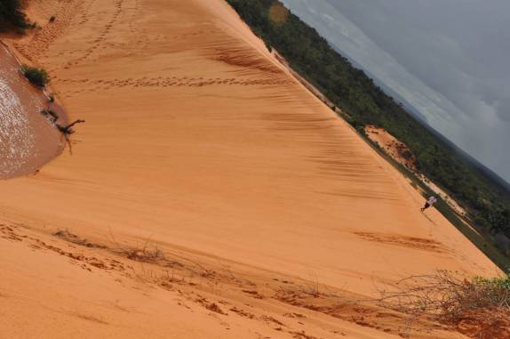 Caminhando nas dunas do Jalapão - TO